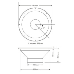 AUDIOPHONY OWB12-400-8 | Disalvatoremusicstore.it