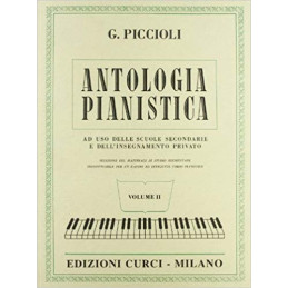 PICCIOLI ANTOLOGIA PIANISTICA VOLUME 2 | Disalvatoremusicstore.it