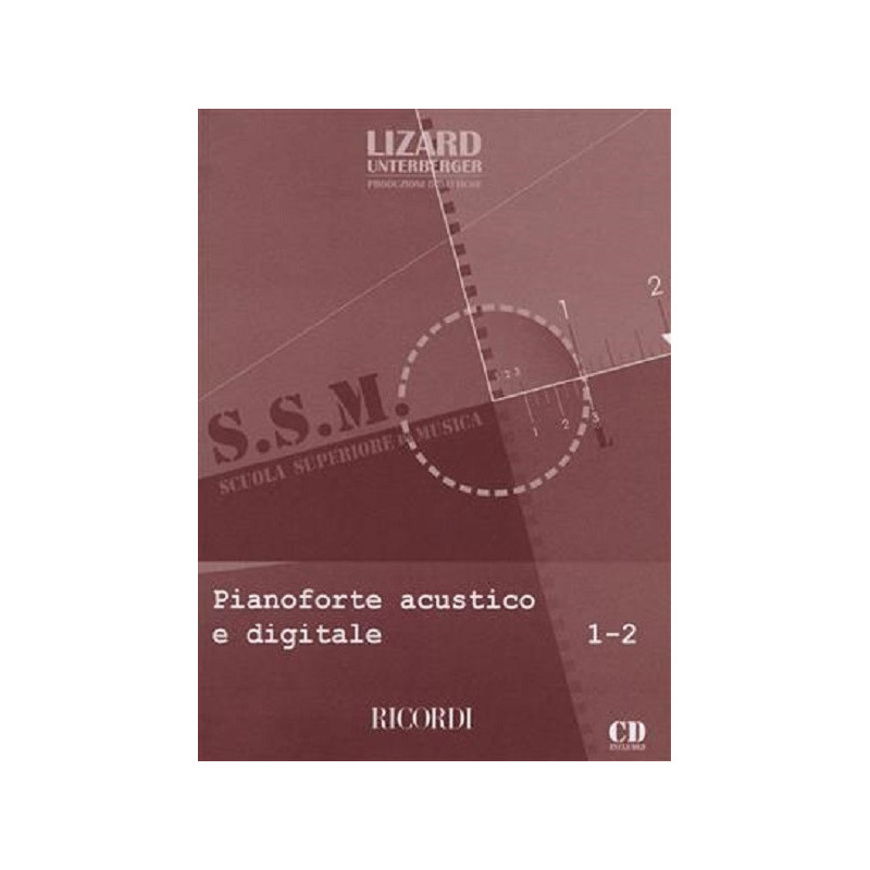 PIANOFORTE ACUSTICO E DIGITALE VOLUME 1-2 | Disalvatoremusicstore.it