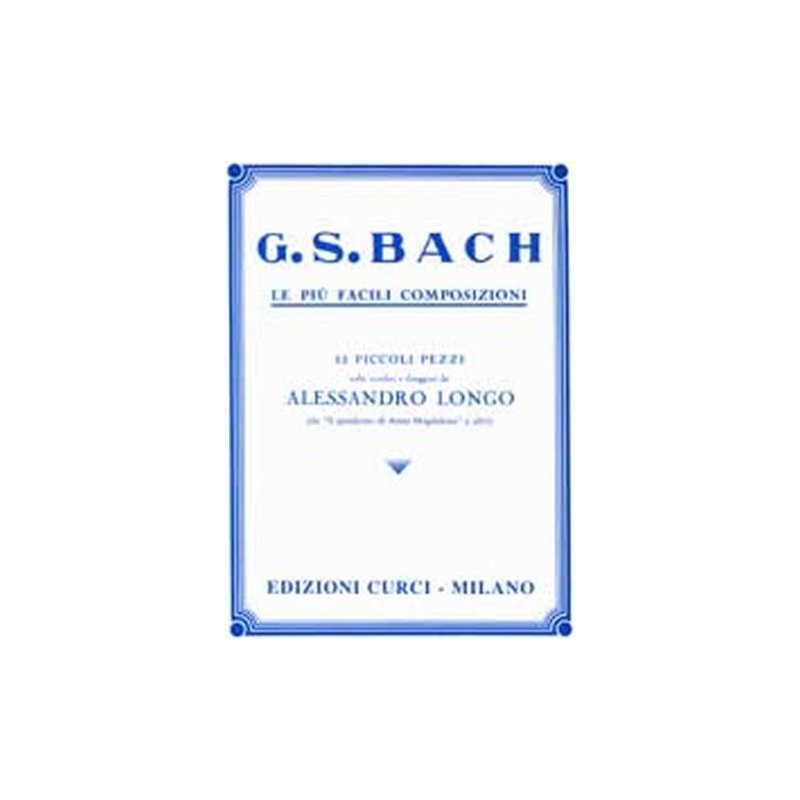 Piu' Facili Composizioni Di Johann Sebastian Bach | Disalvatoremusi...