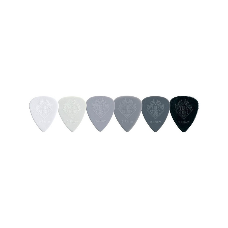 Plettro Fire&Stone Nylon grigio chiaro 0,60mm | Disalvatoremusicsto...