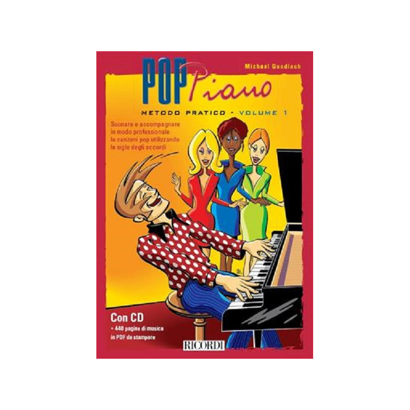 Pop piano metodo pratico volume 1 Scuola di pianoforte pop Di Micha...