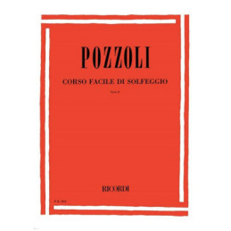 POZZOLI CORSO FACILE DI SOLFEGGIO PARTE II | Disalvatoremusicstore.it