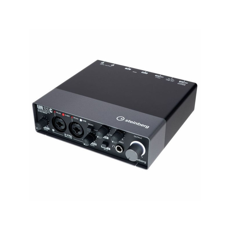 UR22C BK USB Audio & MIDI Interface | Disalvatoremusicstore.it