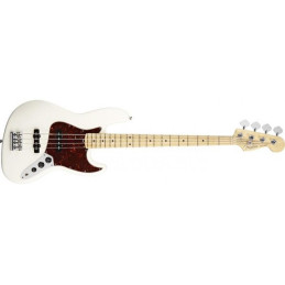 American Standard Jazz Bass®, Maple Fingerboard, Olympic White | Di...
