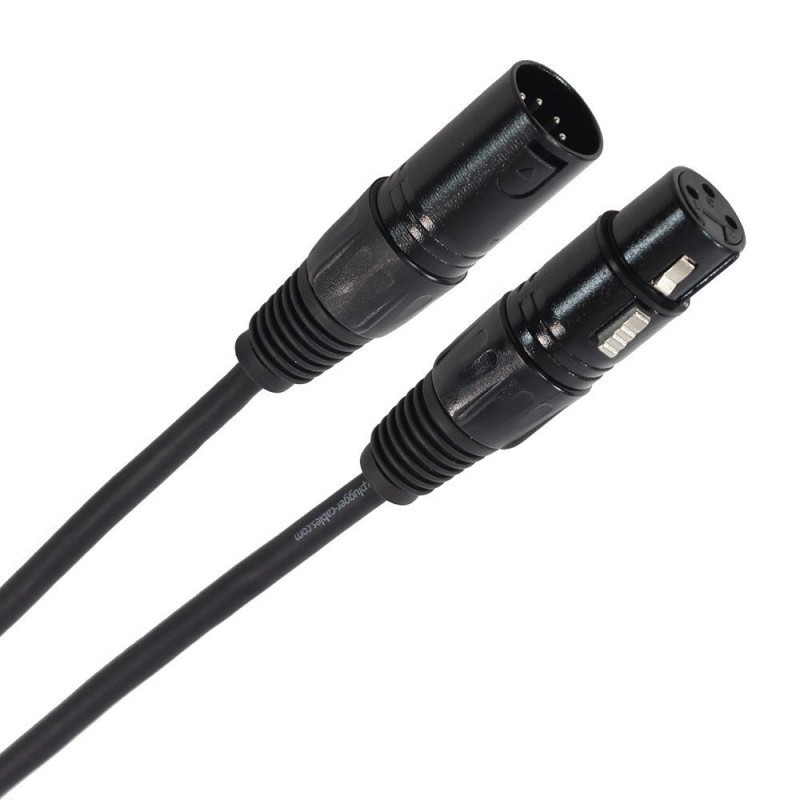 PLUGGER DMX XLR Cable Female 3b - XLR Male 5b 0m30 Easy | Disalvato...