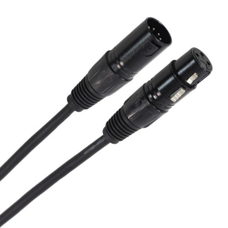PLUGGER DMX XLR Cable Female 3b - XLR Male 5b 0m30 Easy | Disalvato...