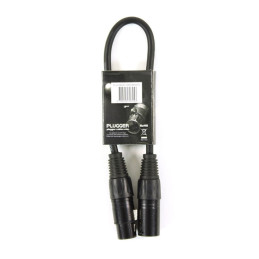 PLUGGER DMX XLR Cable Female 3b - XLR Male 5b 0m30 Easy | Disalvato...