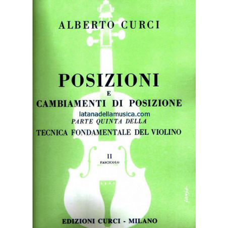 Tecnica Fondamentale del Violino Parte Quinta 1° volume | Disalvato...