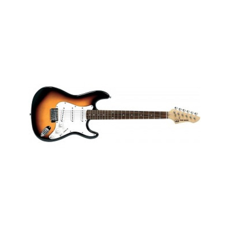 GEWApure Chitarra elettrica VGS RC-100 3-Tone Sunburst | Disalvator...