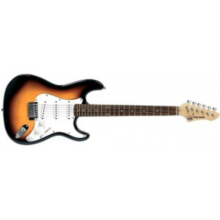 GEWApure Chitarra elettrica VGS RC-100 3-Tone Sunburst | Disalvator...