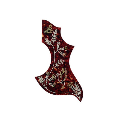 BOSTON Battipenna per chitarra acustica, modello hummingbird | Disa...