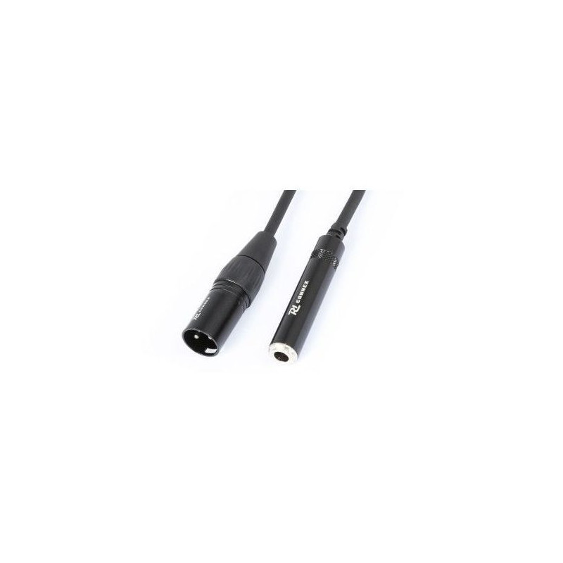 AG6992 Cable Converter XLR Male - 6,3 Mono Female 0,15m | Disalvato...
