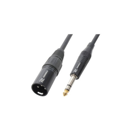 AG7078 Cable XLR Male – 6.3 Stereo Jack 3,0m | Disalvatoremusicstor...