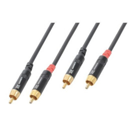 AG7092 Cable 2 x RCA Male – 2 x RCA Male 3,0m | Disalvatoremusicsto...
