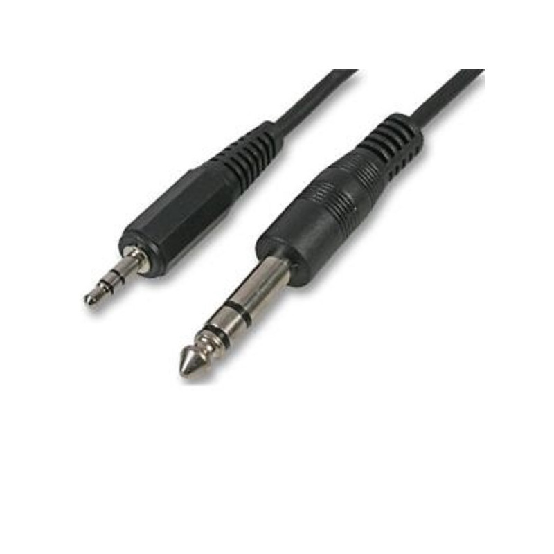 AG7766 Cable 3.5mm Stereo - 6.3mm Stereo 3m | Disalvatoremusicstore.it