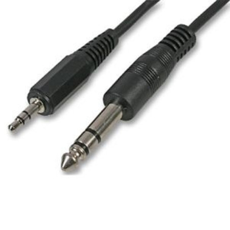 AG7766 Cable 3.5mm Stereo - 6.3mm Stereo 3m | Disalvatoremusicstore.it