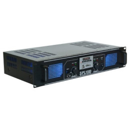 AG8772 SPL 1000MP3 Amplifier blue LED + EQ Black | Disalvatoremusic...