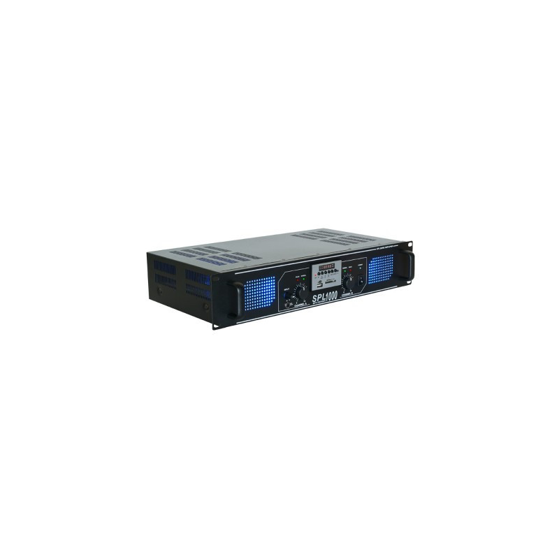 AG8772 SPL 1000MP3 Amplifier blue LED + EQ Black | Disalvatoremusic...