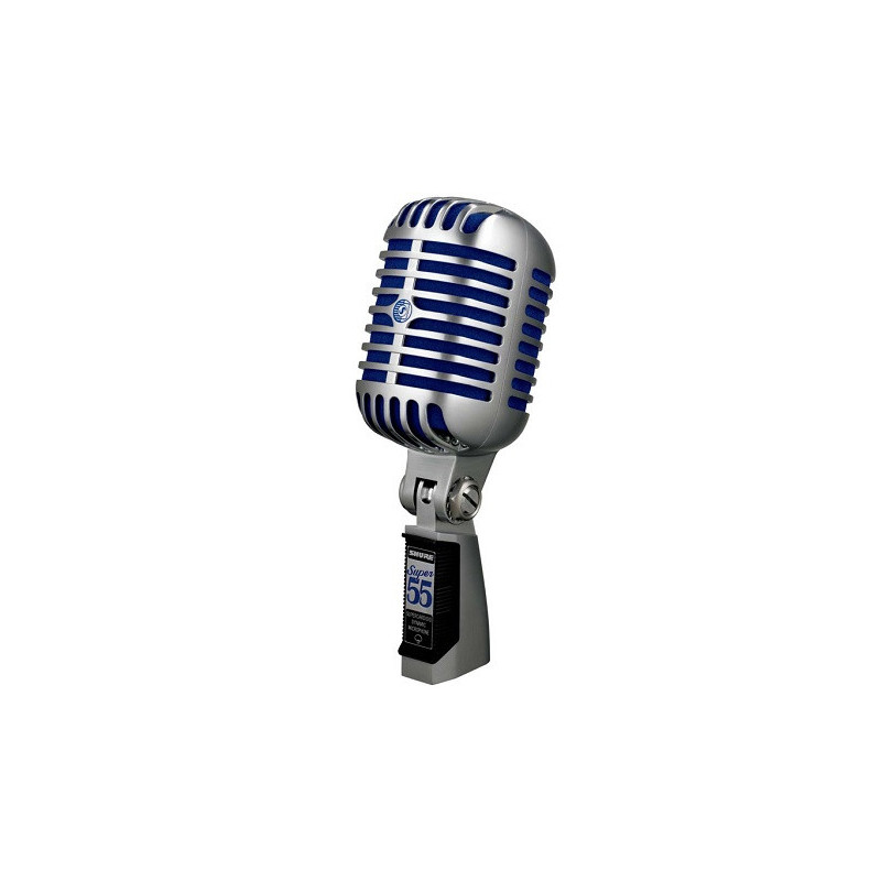 SHURE SUPER 55 MICROFONO SUPERCARDIOIDE VINTAGE PER VOCE | Disalvat...