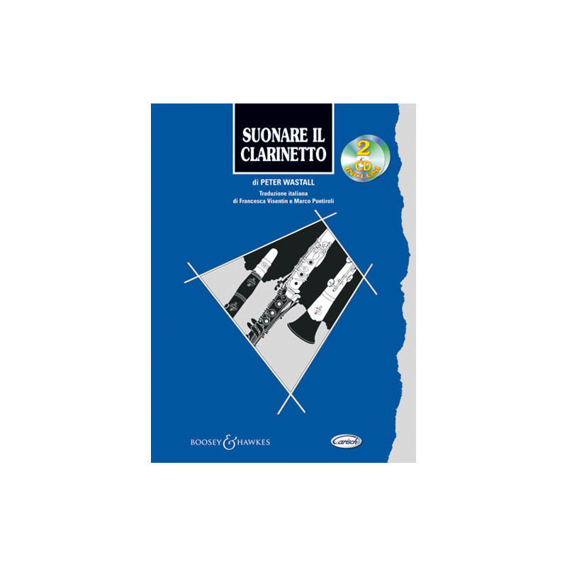 WASTALL P. SUONARE IL CLARINETTO + 2CD ML2671 | Disalvatoremusicsto...