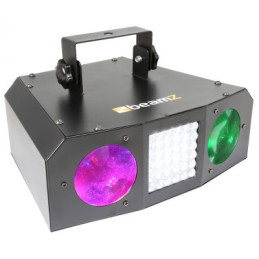 Uranus LED Double Moon 2x3W + Strobo | Disalvatoremusicstore.it