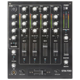 STM-7010 Mixer 4-CANALI DJ Mixer USB | Disalvatoremusicstore.it