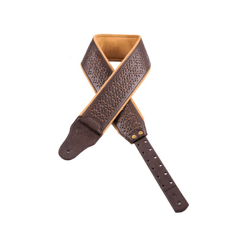 Tracolla imbottita per chitarra e basso Alhambra Beige | Disalvator...