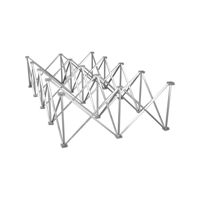 Struttura reticolare in alluminio per sistema Easystage 2x1m h.60cm...
