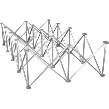 Struttura reticolare in alluminio per sistema Easystage 2x1m h.60cm...