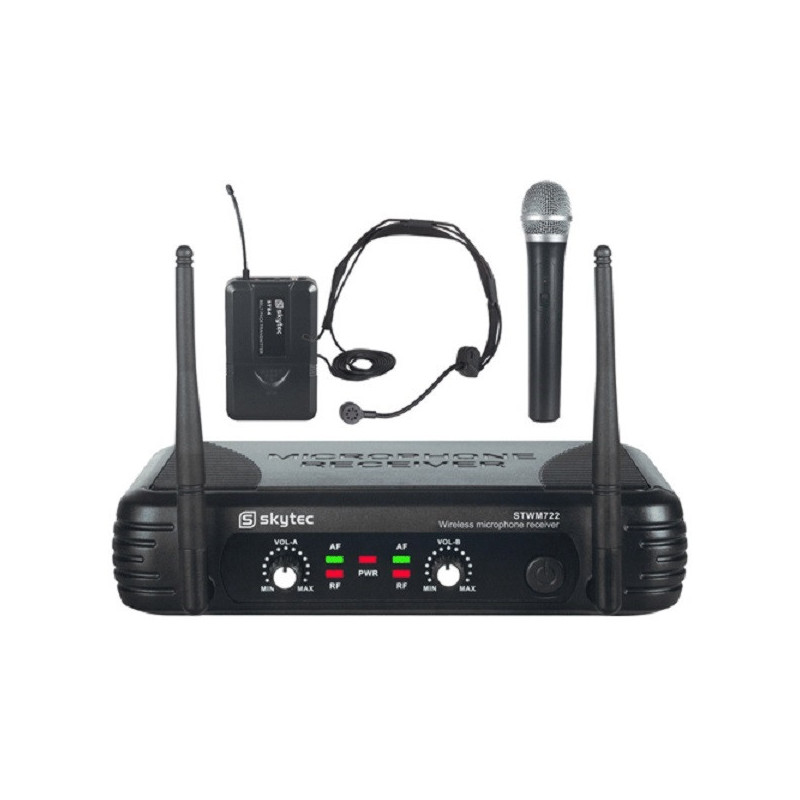 STWM712 Radiomicrofono VHF 2ch COMBO | Disalvatoremusicstore.it