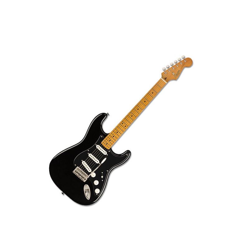 Classic Vibe '50s Stratocaster Maple Fingerboard Black with Black P...