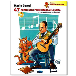 GANGI 47 pezzi facili per chitarra classica | Disalvatoremusicstore.it