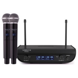 Vonyx WM82 Digital UHF 2 Mic | Disalvatoremusicstore.it
