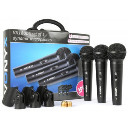 VX1800S Dynamic Micro set 3pcs | Disalvatoremusicstore.it