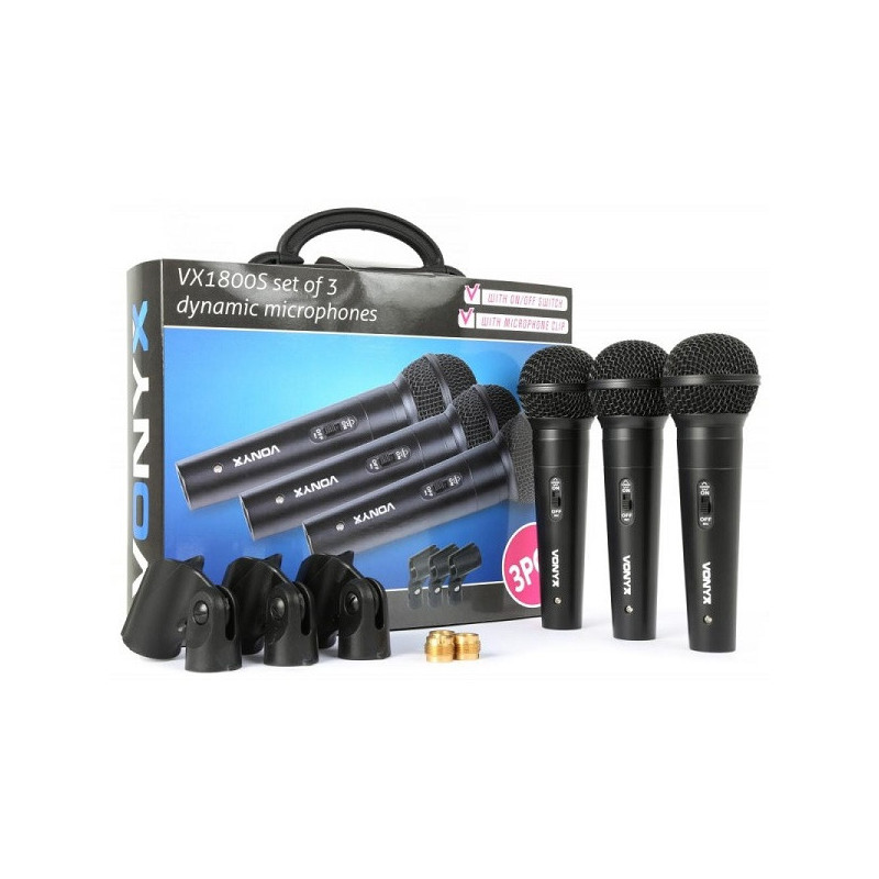 VX1800S Dynamic Micro set 3pcs | Disalvatoremusicstore.it