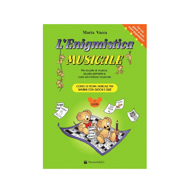 Vacca L'enigmistica musicale Vol. 1 | Disalvatoremusicstore.it