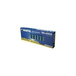 BATTERIA ALCALINA VARTA INDUSTRIAL AAA MINISTILO CONF 10 PZ | Disal...