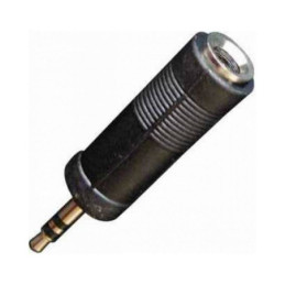 ADAT. DA SPINA JACK 3,5MM MON. A PRESA JACK 6,3MM STEREO | Disalvat...