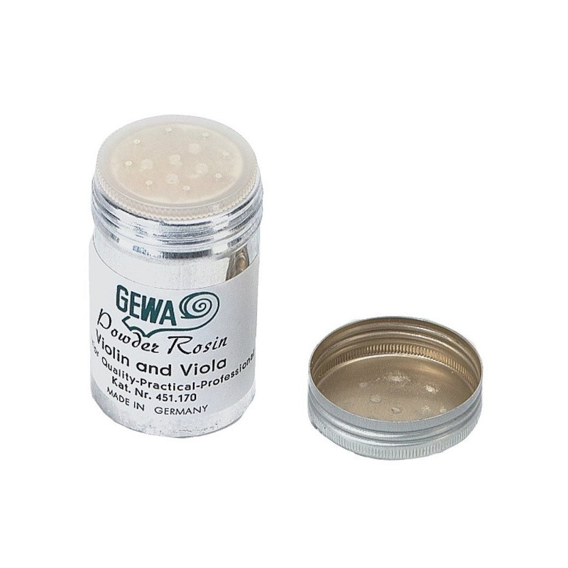 GEWA Colofonia In polvere con dispenser | Disalvatoremusicstore.it