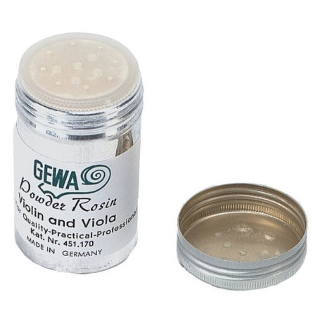 GEWA Colofonia In polvere con dispenser | Disalvatoremusicstore.it