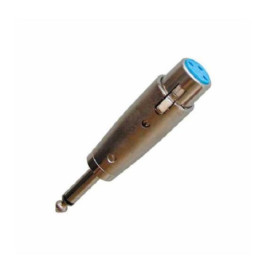 Adattatore da spina diam. 6,3 mm a presa cannon non bilanciato. | D...