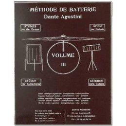 DAnte AGostini Méthode de Batterie - Volume 3 | Disalvatoremusicsto...