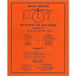 Dante Agostini Méthode de Batterie - Volume 4 | Disalvatoremusicsto...