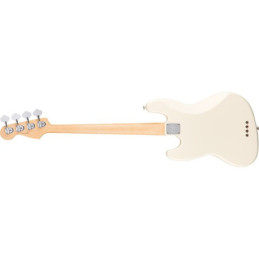 American Pro Jazz Bass Maple Neck Olympic White | Disalvatoremusics...