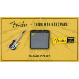 Spilla Fender x Third Man Hardware Lapel Pin Set 9170000189 | Disal...