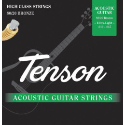 Tenson Bronze .010-.047,Extra Light Set+ | Disalvatoremusicstore.it